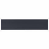 Window Sill Anthracite with wood grain 120 x 35 x 4.5 cm PVC 42046971