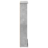 CD Cabinet 2 pcs Concrete Grey 32 x 17 x 92 cm Engineered Wood 8012753