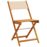 Garden Chair Set of 8 Beige 3214621