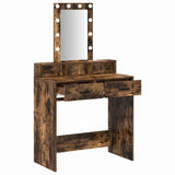 Dressing Table Brown 79 x 41 x 140 cm Engineered Wood 865167