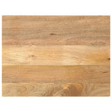 Table Top 70x50x3.8 cm Rectangular Solid Wood Mango 371523