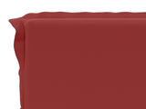 High Back Chair Cushion GEMERT 2 pcs 100% Polyester Wine Red 945945