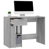 Desk Grey Sonoma 100x50x75 cm Engineered Wood 817127