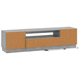 LED TV Cabinet Grey Sonoma Engineered Wood 897791