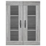 Highboard Grey Sonoma 69.5x34x180 cm Engineered Wood 3198695