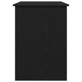 Desk Black Oak 100x55x75 cm Engineered Wood 862434