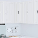 Wall Corner Cabinet LUCCA White 57 x 57 x 100 cm 885165