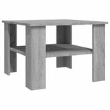 Coffee Table Grey Sonoma 60x60x42 cm Engineered Wood 815265