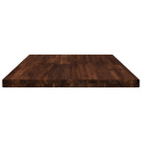 Rectangular Table Top 80 x 60 x 3.5 cm Rectangular Dark Brown 938269