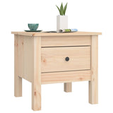 ZNTS Side Tables 2 pcs 40x40x39 cm Solid Wood Pine 813785