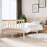 Bed Frame without Mattress Small Double Solid Wood 3101123