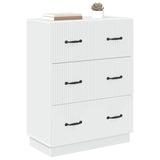 Drawer Cabinet White 66 x 34.5 x 87 cm Engineered Wood 895295