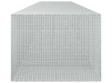 Gabion with 3.5 mm Wire and 5x2.5 cm Mesh 1000x100x100 cm 3461966