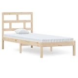 Bed Frame without Mattress Small Single Solid Wood 3101178