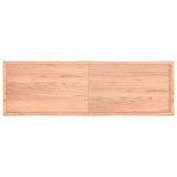 Table Top Light Brown 200x60xcm Treated Solid Wood Live Edge 363984