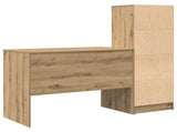 Desk with Drawer 2 pcs Artisan Oak 3337376