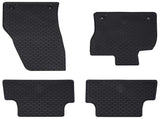 Car Mat 4 pcs Black suitable for T-ROC Cabrio 2019- Rubber 42029133