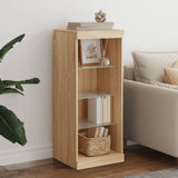 Sideboard with LED Lights Sonoma Oak 41x37x100 cm 836730