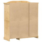 Wardrobe "Corona" 151,5x52x170 cm Solid Wood Pine 4005663