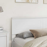 Headboard White Engineered wood 888253