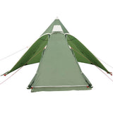 Camping Tent Tipi 5-Person Green Waterproof 4009407