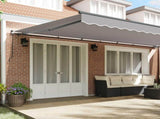 Retractable Awning Light Grey 600 x 350 cm 3331769