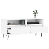 TV Cabinet White 100x34.5x44.5 cm Engineered Wood 831236