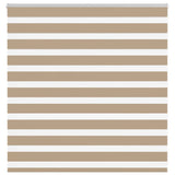 ZNTS Zebra Blind Sand Brown 145x100 cm Fabric Width 140.9 cm Polyester 4014530