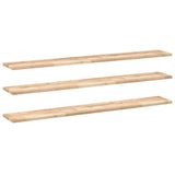 Floating Shelves 3 pcs 120x20x2 cm Untreated Solid Wood Acacia 3279353