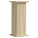ZNTS Plant Stand Sonoma Oak 33x33x80 cm Engineered Wood 852971