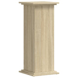ZNTS Plant Stand Sonoma Oak 33x33x80 cm Engineered Wood 852971