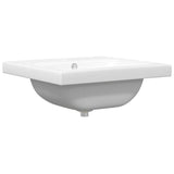 Bathroom Sink Cabinet with Drawer Black 42 x 39 x 52 cm 3415937
