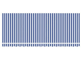 Retractable Awning Manual Blue and White 400 x 200 cm 3329778