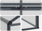 Bird Cage Anthracite 181.5 x 221 x 173.5 cm Welded Wire Mesh 42036857