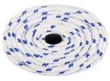 Multipurpose Utility Rope 16 mm 100 m White and Blue PP 3472856
