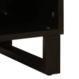 TV Cabinet with Drawer Brown 100 x 33 x 46 cm Solid Mango Wood 4018312