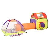 Children Play Tent with 250 Balls Multicolour 338x123x111 cm 3107732