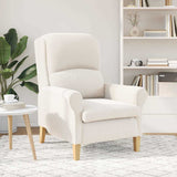 Armchair Cream 76 x 94 x 102 cm Sharpa Fabric 42009852