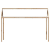 Kids' Bed Roof 207x80.5x151.5 cm Solid Wood Pine 846967
