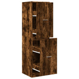 Apothecary Cabinet Smoked Oak 40x41x144.5 cm Engineered Wood 3309640