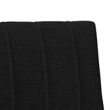 Upholstered Headboard Black 80 cm Solid Pine Wood 879256