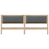 Headboard Other Brown 180 cm Solid pine wood 878940