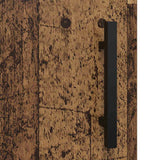 Sideboard Old Wood 34.5 x 34 x 90 cm Engineered Wood and Iron 881654