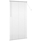 Venetian Blinds Height Adjustable Silver 220 x 120 cm Aluminium 42005951