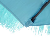 Garden Parasol with Steel Pole Blue 269x269x235 cm 4005079
