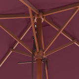 Garden Parasol Bordeaux Red 44537