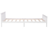 Single Bed White 3ft Solid Pine Wooden Bed Frame for Adults, Kids 190 x 90 cm WF038853KAA