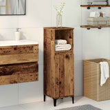 Bathroom Cabinet Old Wood 30x30x100 cm Engineered Wood 857111