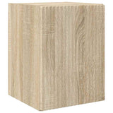 TV Wall Cabinet 2 pcs Sonoma 30 x 31 x 40 cm Engineered Wood 892254