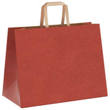 Paper Bags 250 pcs with Handles Red 32x17x25 cm 4101985